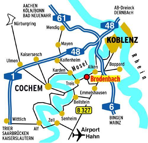 Pension "Haus Am Walde" Brodenbach, Mosel Экстерьер фото